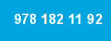 978 182 11 92